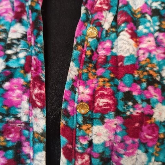 Large vintage super soft quilted jacket - Picture 2 of 5